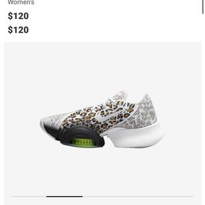 Nike Air Zoom Superrep 2 - Cheetah - Womens SIZE 9